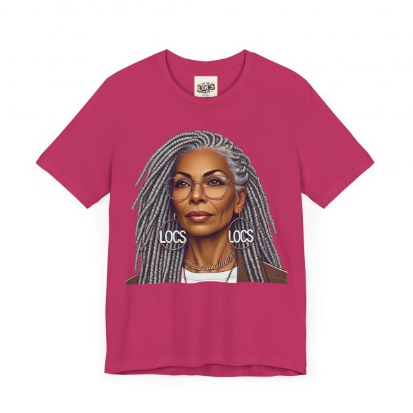 Empowering Woman with Locs T-Shirt - Black Girl Art Tee, Afrocentric Fashion - Image 15
