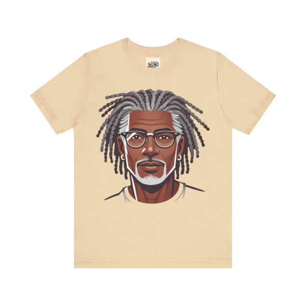 Stylish Elder with Locs T-Shirt - Image 49