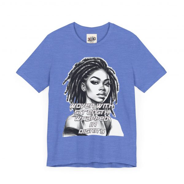 Dignity & Strength Locs Tee - Emblem of Empowerment - Image 35