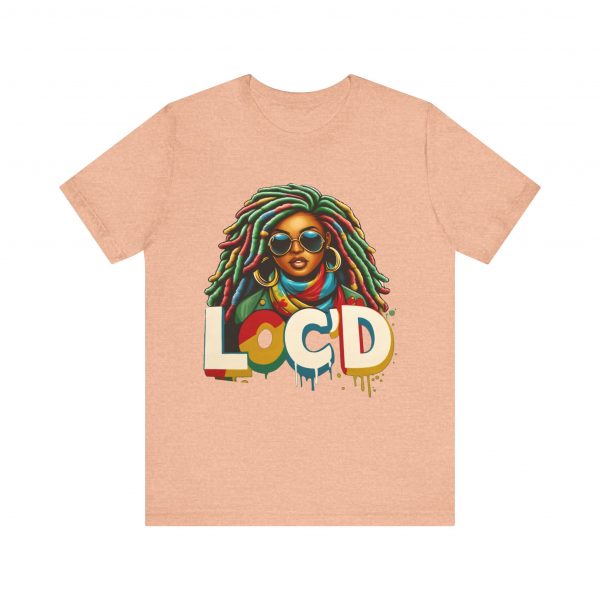 Colorful Loc'd girl T-Shirt - Image 49