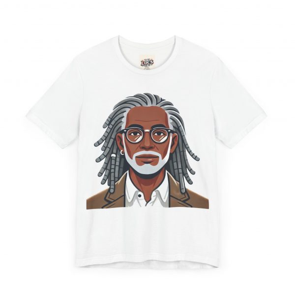 Stylish Elder with Locs T-Shirt - Image 59