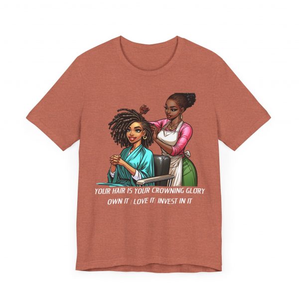 Empowerment Chic Tee: 'Your Hair Is Your Crowning Glory - Image 63