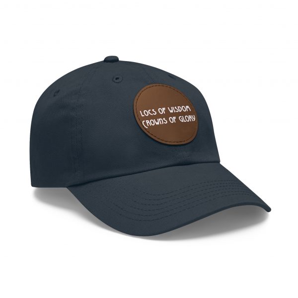 Pink Cap with Round Patch | Locs of Wisdom | Crowns of Glory | Inspirational Design - Image 58