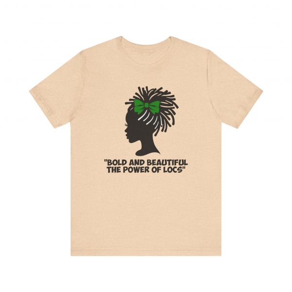 Bold and Beautiful Locs T-Shirt green - Image 49