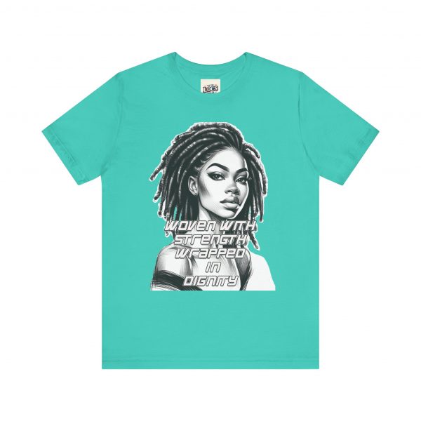 Dignity & Strength Locs Tee - Emblem of Empowerment - Image 21