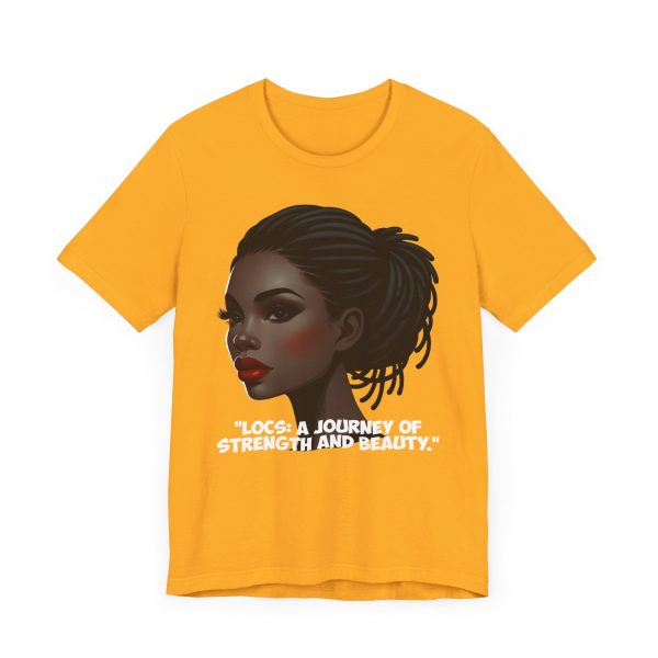 Journey of Strength and Beauty Locs T-Shirt - Image 7