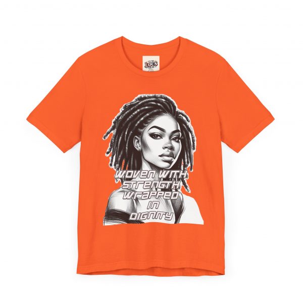 Dignity & Strength Locs Tee - Emblem of Empowerment - Image 15