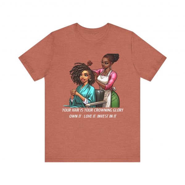 Empowerment Chic Tee: 'Your Hair Is Your Crowning Glory - Image 61