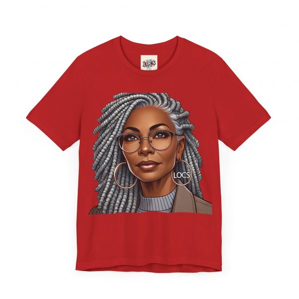 Empowering Woman with Locs T-Shirt - Black Girl Art Tee, Afrocentric Fashion - Image 47
