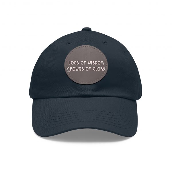 Pink Cap with Round Patch | Locs of Wisdom | Crowns of Glory | Inspirational Design - Image 53