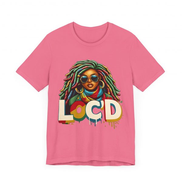 Colorful Loc'd girl T-Shirt - Image 63