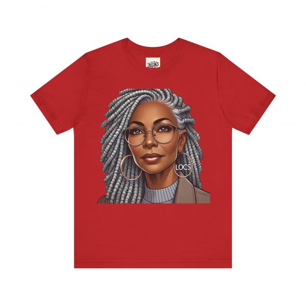 Empowering Woman with Locs T-Shirt - Black Girl Art Tee, Afrocentric Fashion - Image 45
