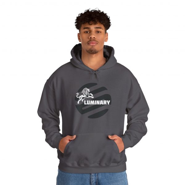 Black Luminary Hoodie for Men - Stylish Lion Graphic Pullover - Comfortable and Warm Streetwear - Perfect Gift for Fashion-Forward Men - Image 60
