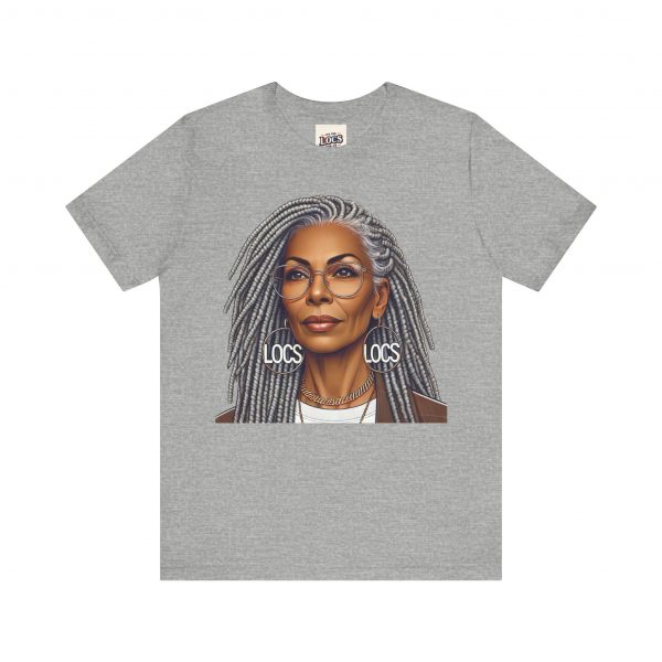Empowering Woman with Locs T-Shirt - Black Girl Art Tee, Afrocentric Fashion - Image 9