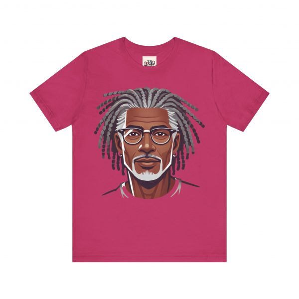 Stylish Elder with Locs T-Shirt - Image 13
