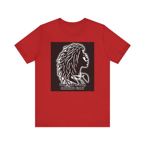 Your Hair is Your Crowning Glory T-Shirt - Locs Design - Image 37