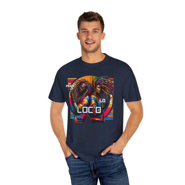 Peace Love Loc'd: Retro-Inspired Unisex Tee Celebrating Unity & Style - Image 8