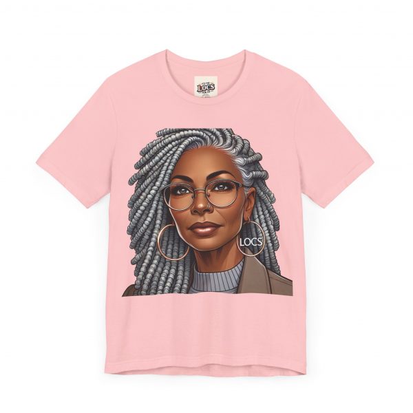 Empowering Woman with Locs T-Shirt - Black Girl Art Tee, Afrocentric Fashion - Image 43