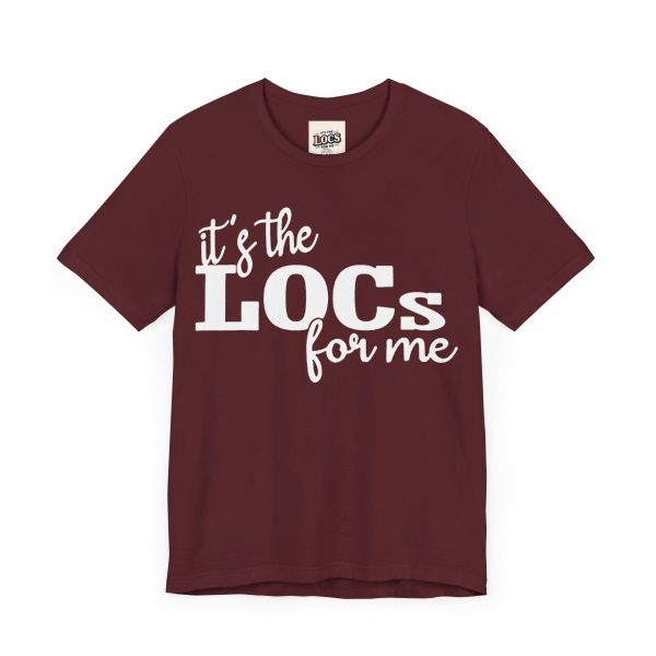It's the Locs for Me T-Shirt - Multiple Colors Available white print - Image 31