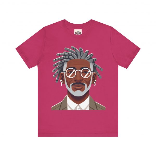 Stylish Elder with Locs T-Shirt - Image 13