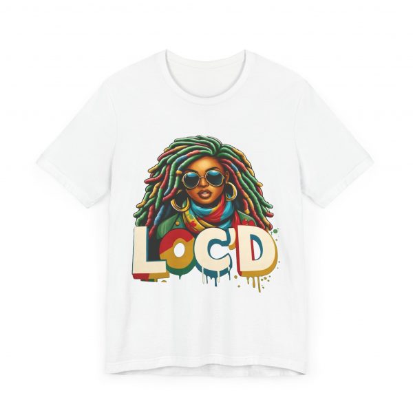 Colorful Loc'd girl T-Shirt - Image 7