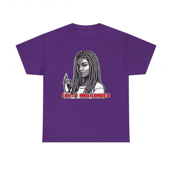 Women's Empowerment LOC'D Tee - Bold Locs Graphic T-Shirt - Image 17