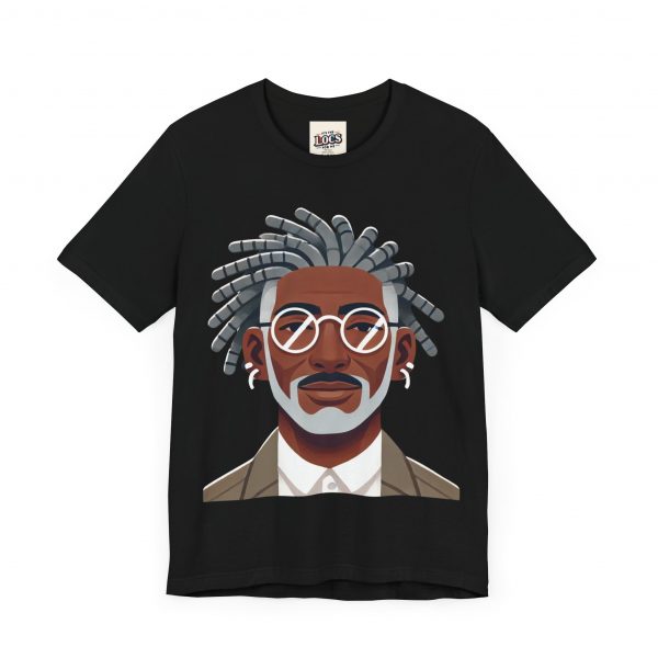 Stylish Elder with Locs T-Shirt - Image 19