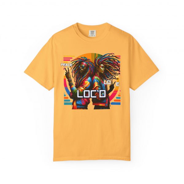 Peace Love Loc'd: Retro-Inspired Unisex Tee Celebrating Unity & Style - Image 33