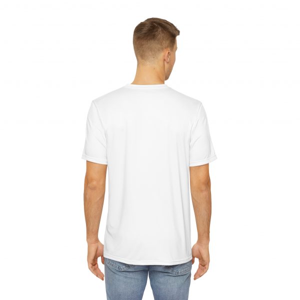 Vibrant 'Tightly Loc-d Polyester T-Shirt - Colorful Dreadlocks Art Tee, Urban Streetwear, Afrocentric Vibrance Fashion Top - Image 4