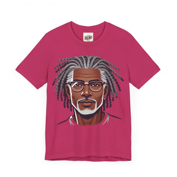 Stylish Elder with Locs T-Shirt - Image 15