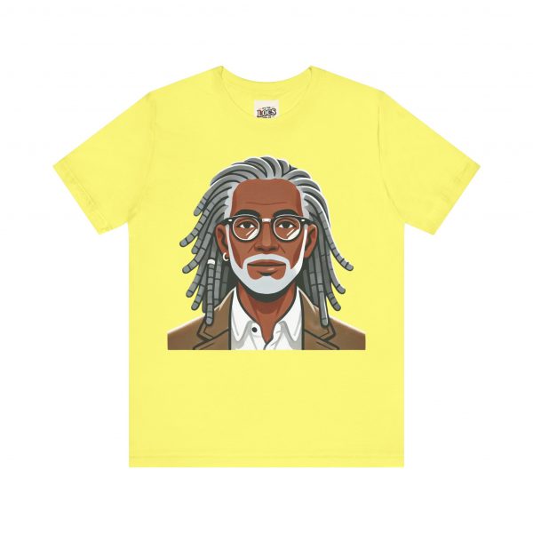 Stylish Elder with Locs T-Shirt - Image 61