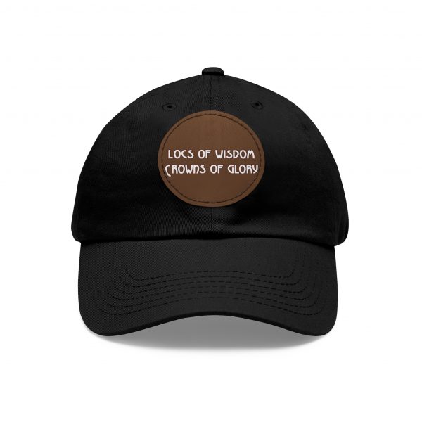 Pink Cap with Round Patch | Locs of Wisdom | Crowns of Glory | Inspirational Design - Image 41