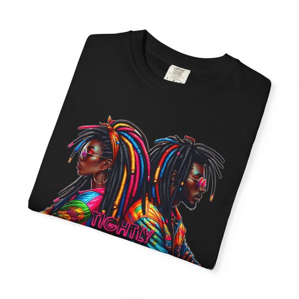 Embrace the Vibrance: Unisex 'Tightly Loc'd' Tee with Electrifying Afrocentric Design - Image 23