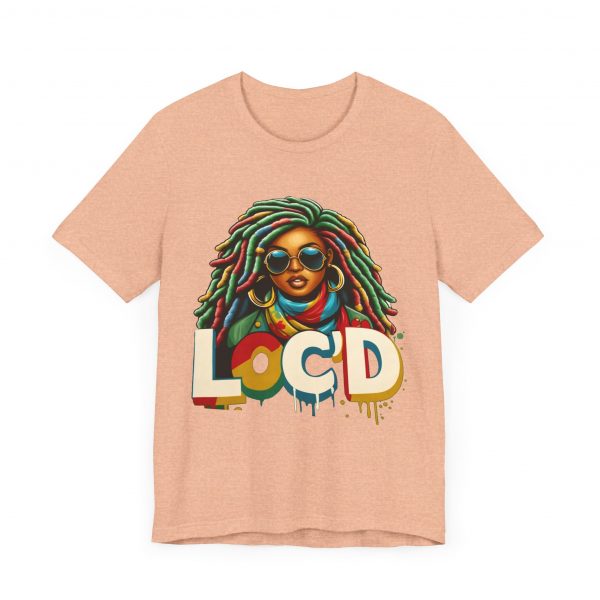 Colorful Loc'd girl T-Shirt - Image 51