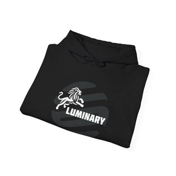 Black Luminary Hoodie for Men - Stylish Lion Graphic Pullover - Comfortable and Warm Streetwear - Perfect Gift for Fashion-Forward Men - Image 24