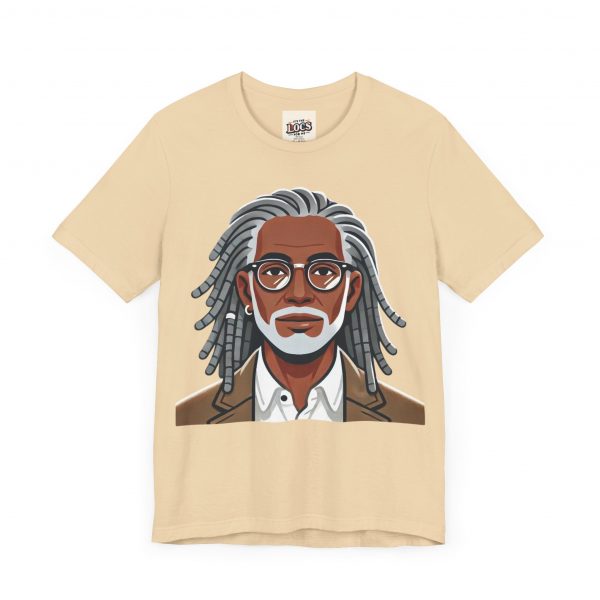 Stylish Elder with Locs T-Shirt - Image 51