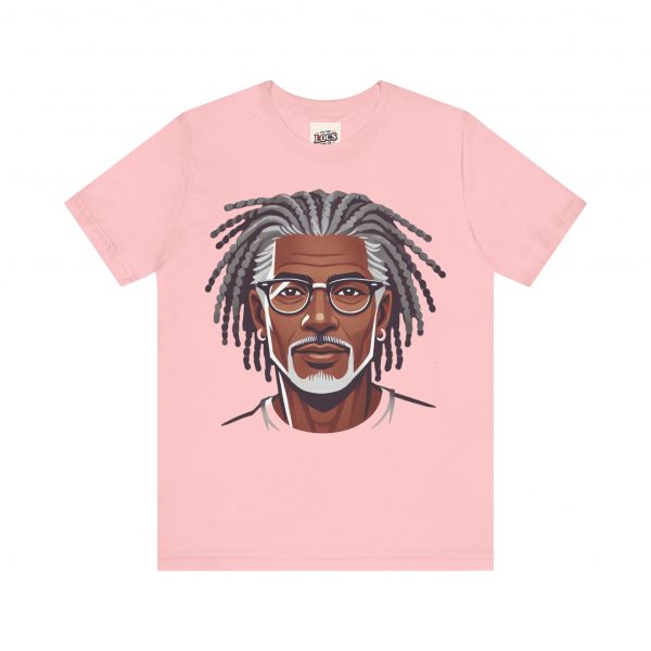 Stylish Elder with Locs T-Shirt - Image 41