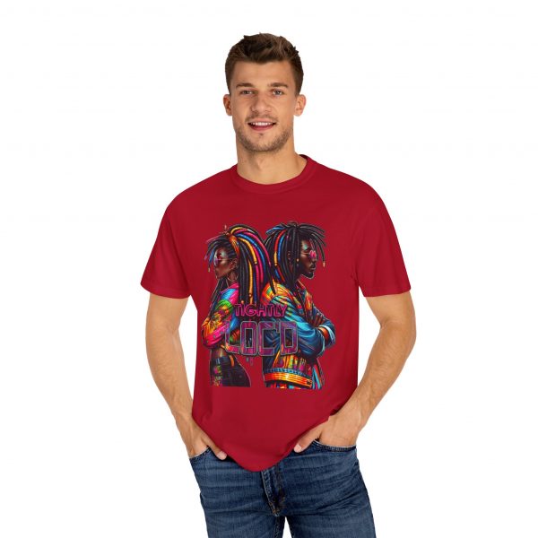 Embrace the Vibrance: Unisex 'Tightly Loc'd' Tee with Electrifying Afrocentric Design - Image 56
