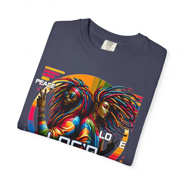 Peace Love Loc'd: Retro-Inspired Unisex Tee Celebrating Unity & Style - Image 39