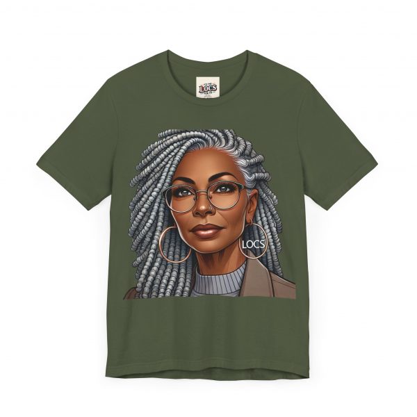 Empowering Woman with Locs T-Shirt - Black Girl Art Tee, Afrocentric Fashion - Image 67