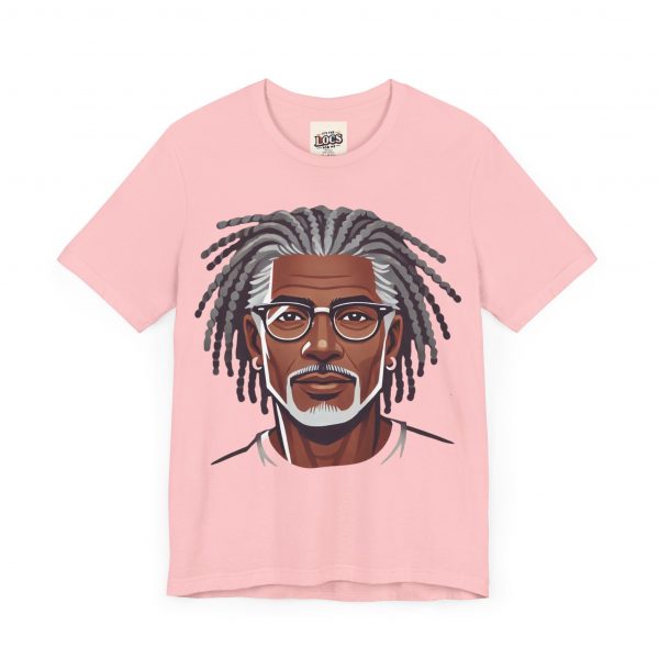 Stylish Elder with Locs T-Shirt - Image 43