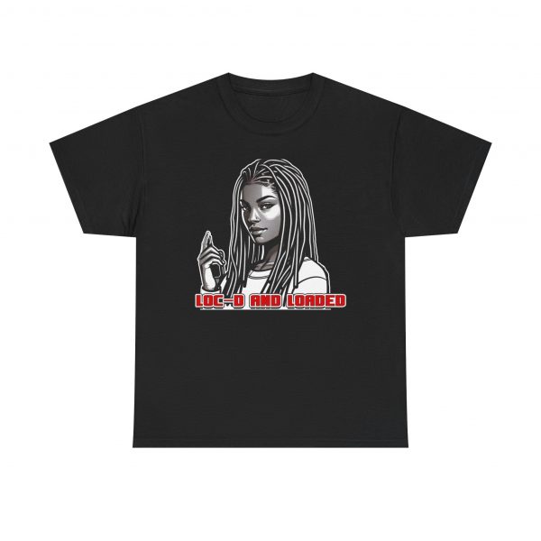 Women's Empowerment LOC'D Tee - Bold Locs Graphic T-Shirt - Image 37