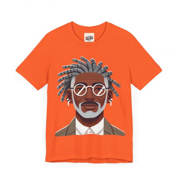 Stylish Elder with Locs T-Shirt - Image 39