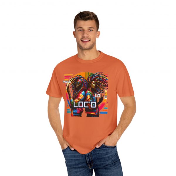 Peace Love Loc'd: Retro-Inspired Unisex Tee Celebrating Unity & Style - Image 32