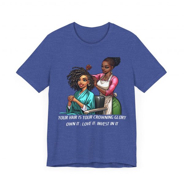 Empowerment Chic Tee: 'Your Hair Is Your Crowning Glory - Image 31
