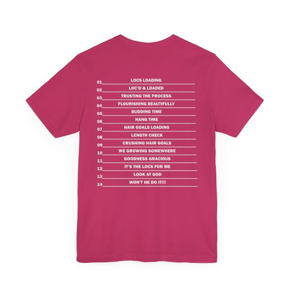 Stylish "It's the Locs for Me" T-Shirt - Empowering Loc Lovers - Image 40