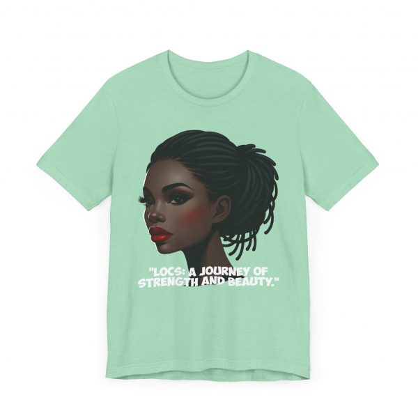 Journey of Strength and Beauty Locs T-Shirt - Image 11