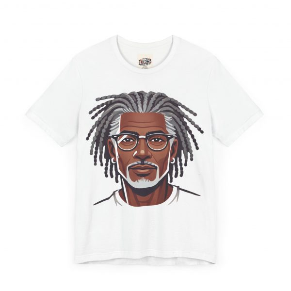 Stylish Elder with Locs T-Shirt - Image 59