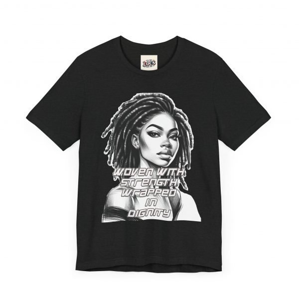 Dignity & Strength Locs Tee - Emblem of Empowerment - Image 19