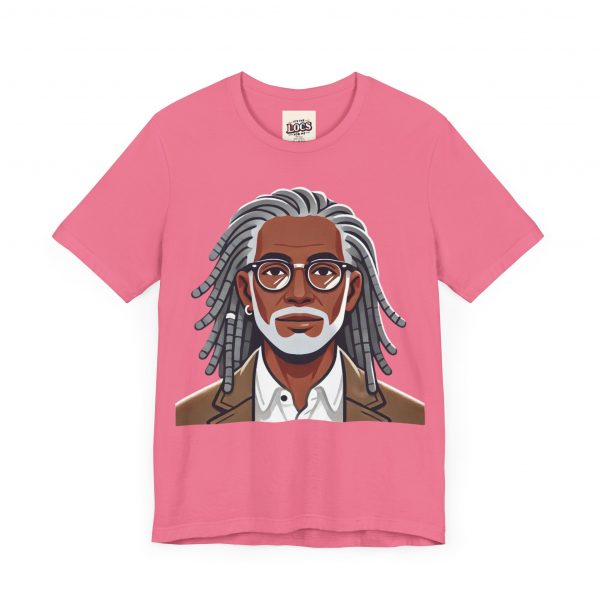 Stylish Elder with Locs T-Shirt - Image 71